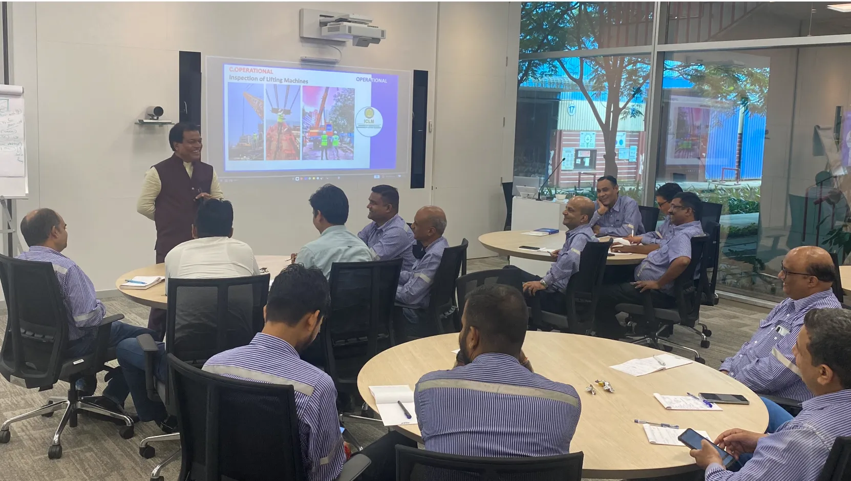 ICLM training and field safety